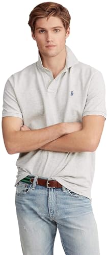 Image of POLO RALPH LAUREN Men's Custom Slim Fit Iconic Mesh Polo