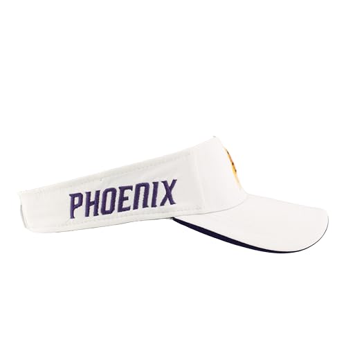 Image of ZHATS NBA Unisex-Adult NBA Officially Licensed Visor Impact White