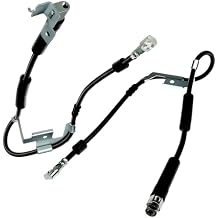 Front Driver Passenger Side Brake Line Brake Hose Kit Fits Ram 1500 1995 1996-1999 Fits Ram 2500 1995 1996 1997 1998 1999 Fits Ram 3500 1994 1995-1999 Replace# 52008008,52008870,52008870AC,52008895