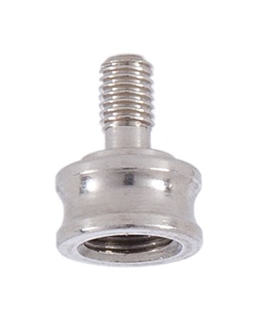 Image of B&P Lamp 1 /8F X 1 /4-27M Turned Brass Riser