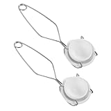 FONDOTIN 金属精錬ツール 金属溶解用るぼ ルツボグ クランプ 耐熱性溶解るぼ皿 実験室作業に適した 耐腐食性工具