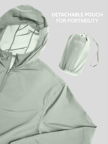 Image of XYXX Men's UV Protection SunScreen Parka Jacket | Sun & Pollution Protection Clothing | Lightweight and Quick Dry with UPF 50+ Protection for Outdoors