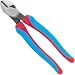 Channellock E338CB E Series 8-Inch Diagonal Cutting Plier with Lap XLT Joint and Code Blue Grips