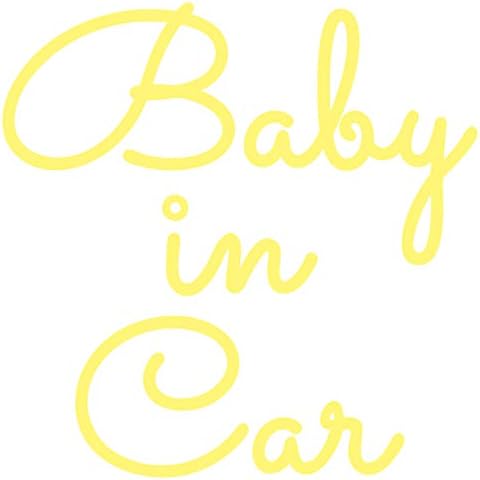 Nc Smile Baby In Car ベビーインカー ステッカー 手書き風 英字 筆記体 カッティングステッカー フォント Nc Smile Baby In Car ベビーインカー ステッカー 手書き風 英字 筆記体 カッティングステッカー フォント