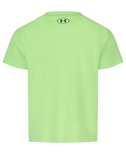 Image of Under Armour Boys Short Sleeve Logo Graphic T-Shirt, Lightweight & Breathable, Relaxed Fit