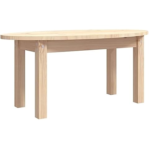 Table Basse vidaXL en Bois Massif Cover