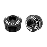 Fahrrad-Pedalkappen-Set, 2 Stück, M14 x P1 0, staubdichte Abdeckungen für schützende...