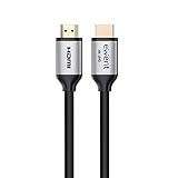 Cable EWENT HDMI A/M - HDMI A/M V2.0 5.0M Alta Velocidad Premium 4K Negro