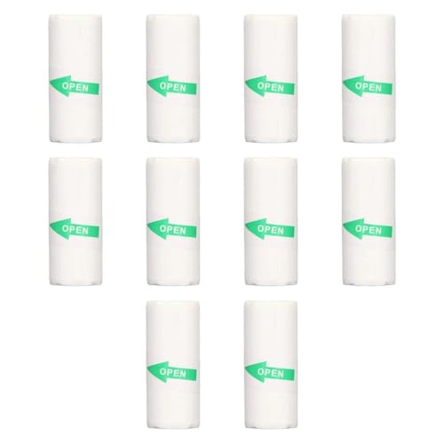 Papier autocollant thermique haute adhérence pour mini imprimante de poche (10 rouleaux)