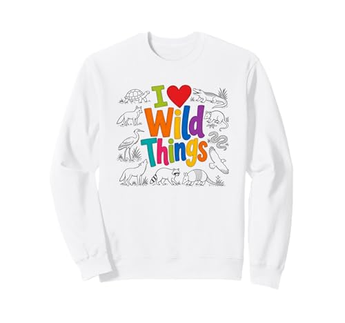 I Love Wild Things Wildlife Nature Animal Lover �g���[�i�[