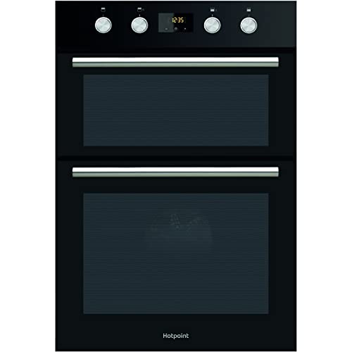 Hotpoint Newstyle Electric Built In Double Oven with Catalytic Liners - Black