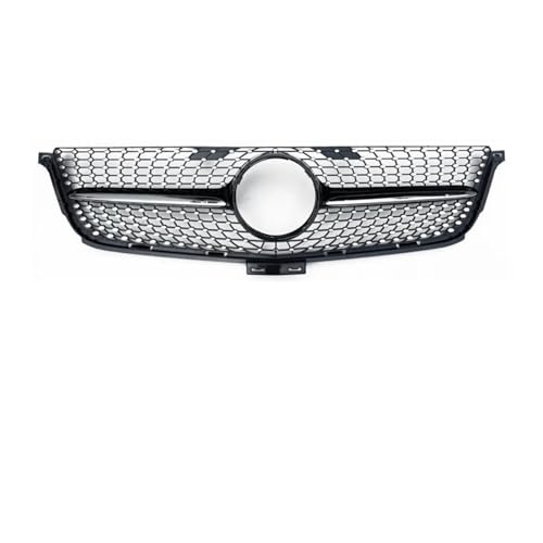 Calandre avant pare-chocs ML W166 style GT diamant noir améliorant le flux d'air du moteur