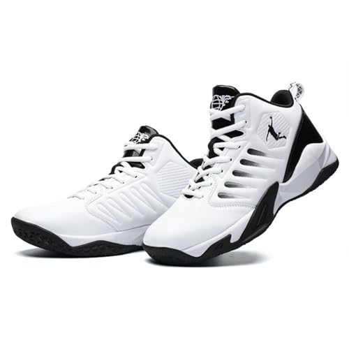 Men's Color Block High Top Basketball Shoes 6.5