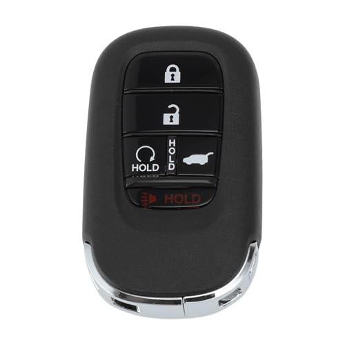 X AUTOHAUX KR5TP-4 433Mhz Replacement Keyless Entry Remote Smart Key Fob for Honda Civic Hatchback 2022-2024 for Honda CR-V 2023-2025 72147-T43-A11 72147T43A11 4A 5 Buttons