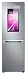 Produktbild atFoliX Glasfolie kompatibel mit Samsung Family Hub RB38M7998S4/EF Panzerfolie, 9H Hybrid-Glass FX Schutzpanzer Folie