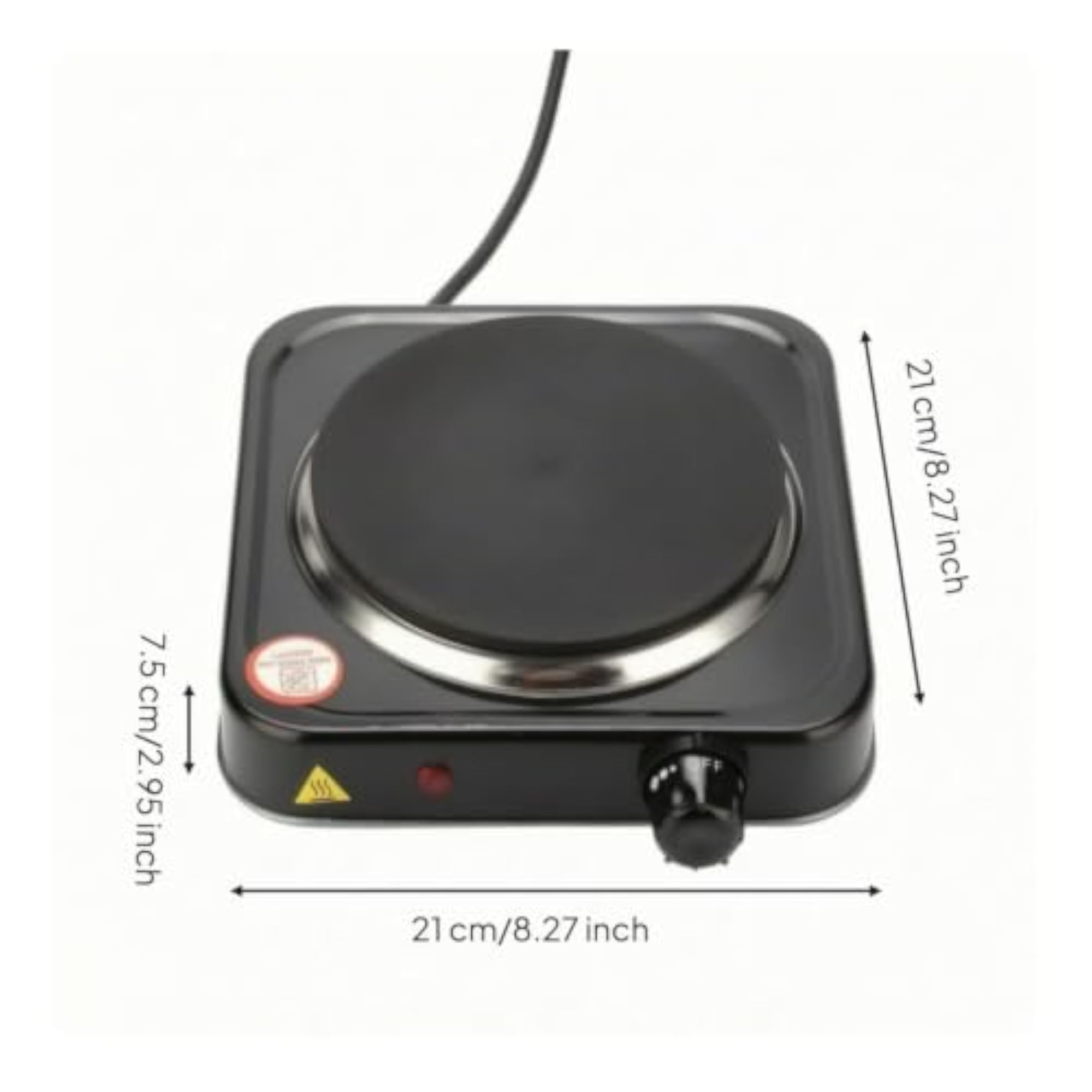 CLOVRIX® Compact Electric Hot Plate