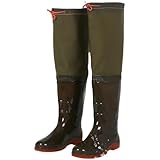 TYDZGDS Outdoor Lightweight Hip Waders For Men Women,60cm High Knee PVC Waterproof Fishing Hip Wader Hip Boot For Car Washing