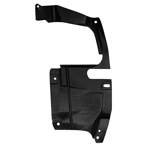 Image of TRQ Front Fender Splash Shield Driver & Passenger Side Compatible with 2006-2009 Ford Fusion 2007-2009 Lincoln MKZ Mercury Milan FO1250147 FO1251147
