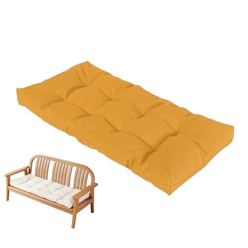 �x���`�N�b�V���� 1/2/3�l�p 90x40/100x40/120x40/150x50/160x40/160x50 �A�E�g�h�A���z�c 8cm�� �p�`�V�[�g�p�b�h �⏕�}�b�g(Yellow a,43"x12"/110x30cm)