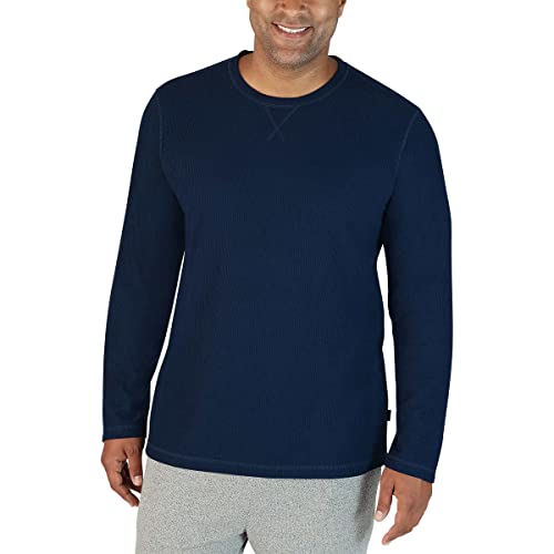 Eddie Bauer Men's Pajama Set, Comfortable Raglan Shirt and Pants Sleepwear Set (Medium, Blue-Grey)3