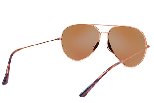 Image of Shady Rays Aviator Tangle Free - Polarized Womens Sunglasses