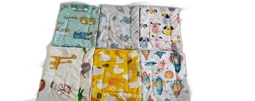 Soft Cotton Baby Goddi for 0?3 Year Kids | Comfortable & Skin-Friendly Newborn Sleeping Mat | Cute Printed Baby Bedding (Pack of 6)|PRA-P489-image-40