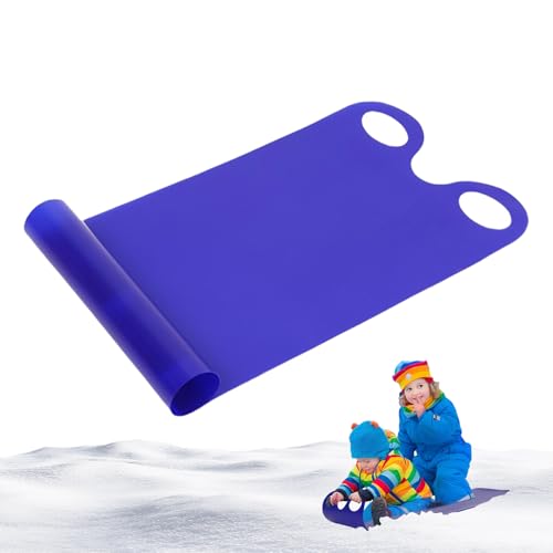 Schlittenmatte für Kinder - 92 cm lange und 42 cm breite Skimatte Langlebiges Und Flexibles Snowboard, Flexibles Sandgleitblatt | Sichere Kontrolle