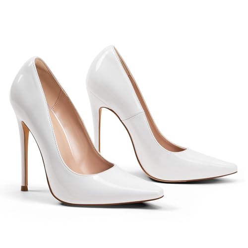 Image of Elisabet Tang High Heels, Women Pumps Pointed Toe Stilettos 4.7 inch /12cm Sexy Heels Party Shoes
