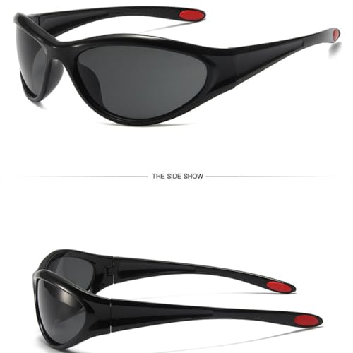Lunettes œil de chat rétro de qualité supérieure avec miroir dégradé punk - 5