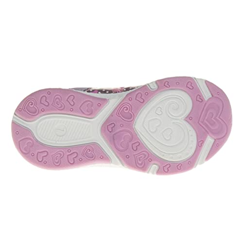 Disney Girls' Minnie Mouse Shoes - Kids Minnie Mouse Tennis Slip-On Laceless Light-Up Characters Princess Sneakers - Light Pink (Size 10 Toddler) #TOP4