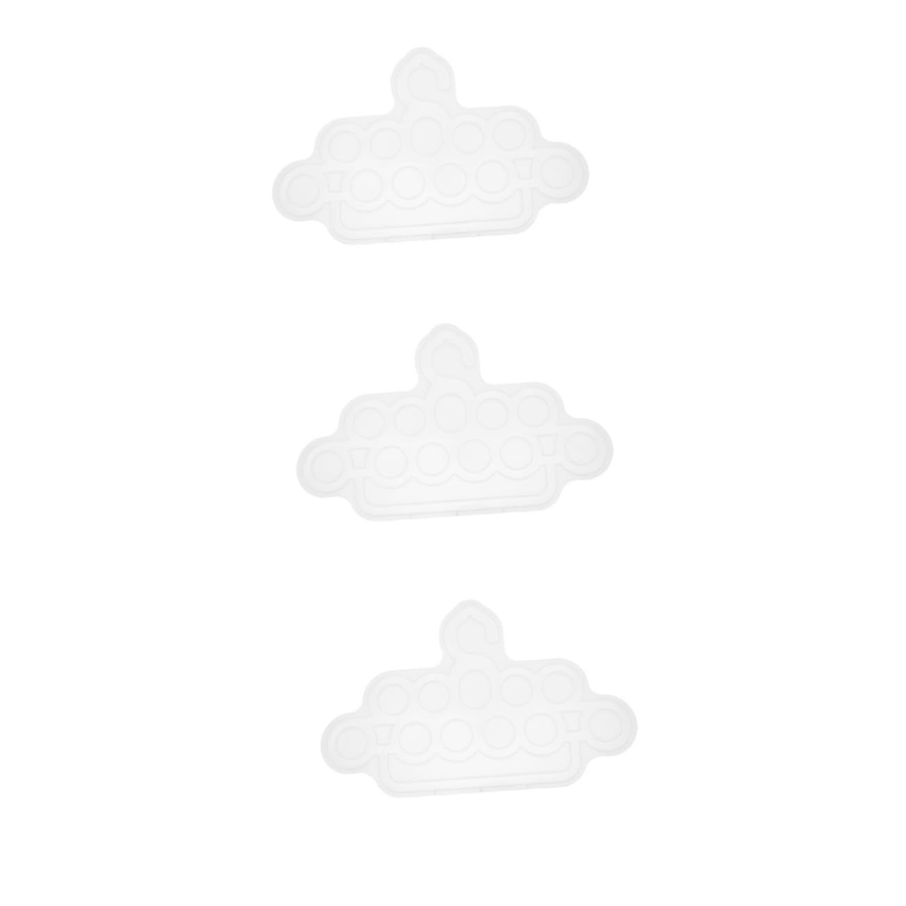 DOITOOL 3 Piezas Molde de Silicona para Perchero Diy Molde de Ropa para Hacer Ganchos de Abrigo para Manualidades y Proyectos