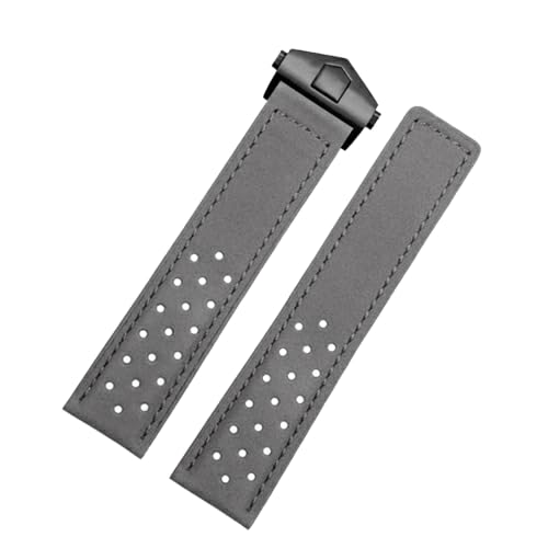 Bracelet Cuir suédé 20 mm pour Rénover Votre Montre Monaco