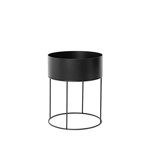 Preisvergleich Produktbild Ferm Living Plant Box Blumenkasten, Metall, schwarz, 50cm