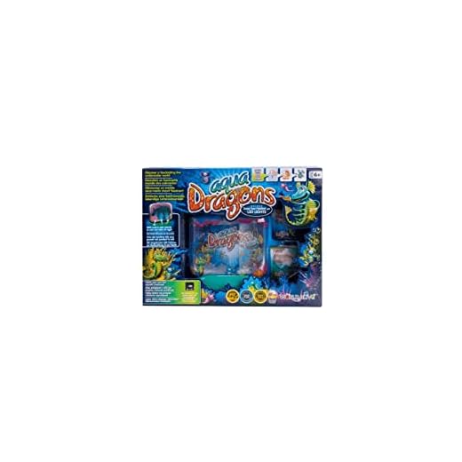 Aqua Dragons Deluxe - Pecera para Dragones de Agua- Mundo Submarino Juguete Educativo, Multicolor (World Alive W4003)