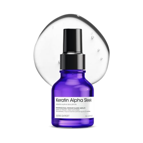 L’Oréal Professionnel Keratin Alpha Sleek Anti- frizz Serum for S...