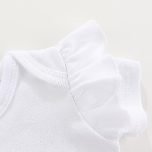 aunties bestie star gilding print baby clothes girl little bestie auntie baby girl outfits3