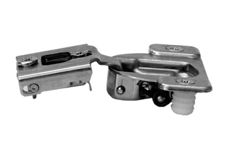 38N358C.12 Compact 38N Face Frame Hinge / Plate 3/4 Overlay / Dowel by handyct