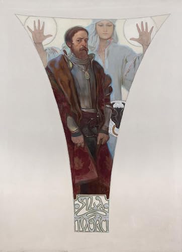 Mucha Georges de Podebrady poster mural 60x90cm pour habiller un mur vide avec élégance