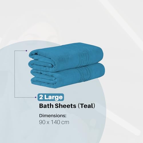 Juego de toallas de baño de algodón egipcio hilado y secado rápido 4
