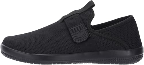 WHITIN Mens Water Shoes Size 13 Aqua Slip On Mesh Walking Lightweight Summer Tennis Casual Cushion Sneakers Black 472