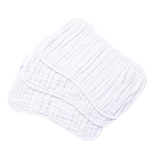 3pcs Boy Girl Burp Cloths Shoulder Pads Muslin Towels for Burping Spit up Rags and Milk Spitting Quick Absorption Easy to Clean