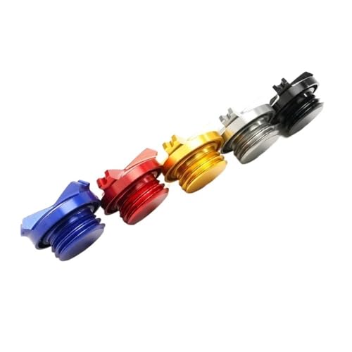 Filtre à vis et bouchon de remplissage d'huile moteur usiné pour finition moto MT07 Fazer - 4