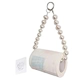 para Papel higiénico - Soportes de Pared de Acero Inoxidable, Estante con Cuentas montado en la Pared, Organizador de Papel para baño, para Rollo Multifuncional con construcción | Port
