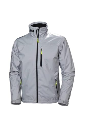 Helly Hansen Crew Midlayer Jacket, Chaqueta Hombre, Grey Fog, M