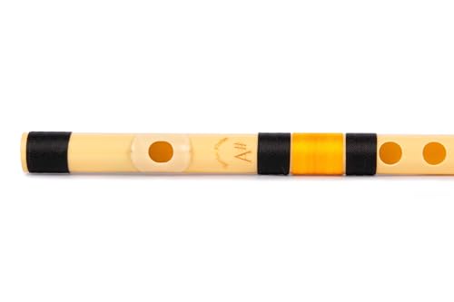 Image of Radhe Flutes PVC Fiber A Sharp Bansuri - Right-handed, higher octave flute with authentic bamboo-like sound, durable, crack-resistant, washable, perfect for beginners and performers.
