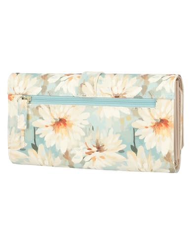 Image of Mundi File Master Womens RFID Blocking Wallet Clutch Organizer With Change Pocket