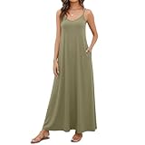 Deux poches latérales profondes – Enfin, des poches ! Nous savons que vous êtes à la recherche de la robe parfaite avec des poches. Cette robe longue présente deux poches latérales généreusement dimensionnées qui peuvent contenir en toute sécurité votre téléphone, vos clés ou votre crème solaire – pour que vous puissiez vous promener sur la plage les mains libres.