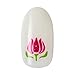 WICKED X imPRESS Press On Nails, New Improved Adhesive, Up To 10 Day Hold, ‘Beautifical’, White, Medium Oval, Includes 30 Fake Nails, 1 Prep Pad, 1 Manicure Stick, 1 Mini File
