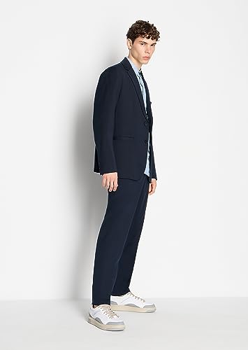Armani Exchange Men's Stretch Poly Wool Blazer2