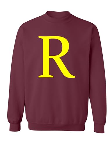 ALLNTRENDS Adult Sweatshirt R Harry Christmas Cool Fans Xmas Party (US, Alpha, Large, Regular, Regular, Maroon)